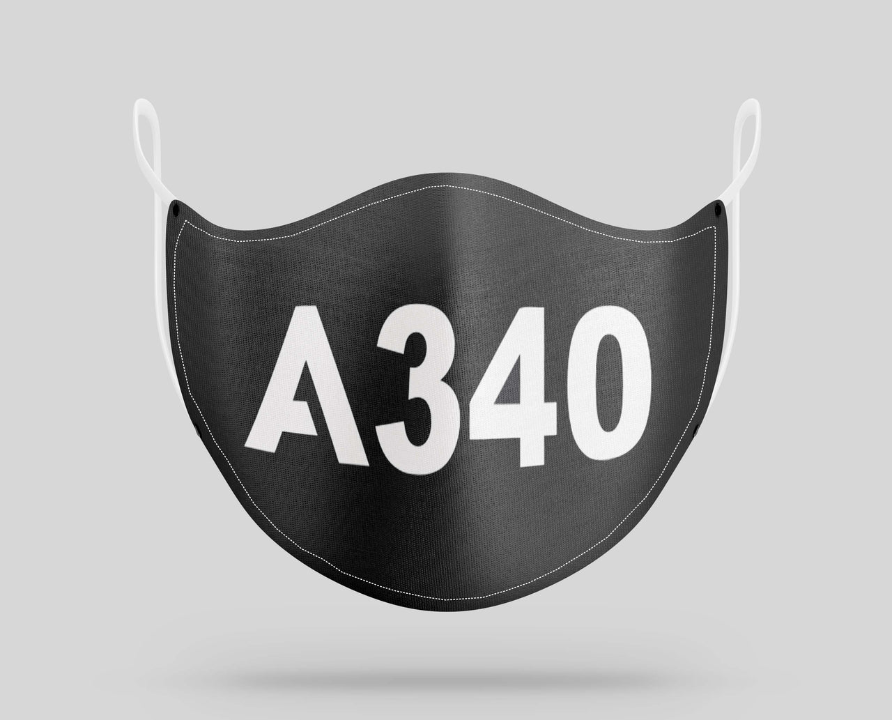 Airbus A340 Text Designed Face Masks