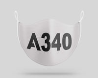 Thumbnail for Airbus A340 Text Designed Face Masks