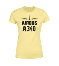 Thumbnail for Airbus A340 & Plane Designed Women T-Shirts