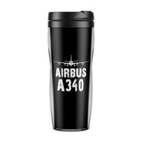 Thumbnail for Airbus A340 & Plane Designed Travel Mugs
