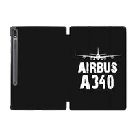 Thumbnail for Airbus A340 & Plane Designed Samsung Tablet Cases
