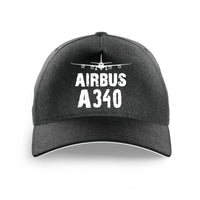 Thumbnail for Airbus A340 & Plane Printed Hats