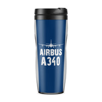 Thumbnail for Airbus A340 & Plane Designed Travel Mugs