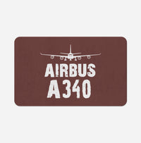 Thumbnail for Airbus A340 & Plane Designed Bath Mats