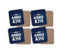 Thumbnail for Airbus A340 & Plane Designed Coasters