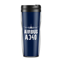 Thumbnail for Airbus A340 & Plane Designed Travel Mugs