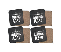 Thumbnail for Airbus A340 & Plane Designed Coasters