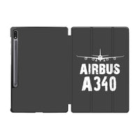 Thumbnail for Airbus A340 & Plane Designed Samsung Tablet Cases