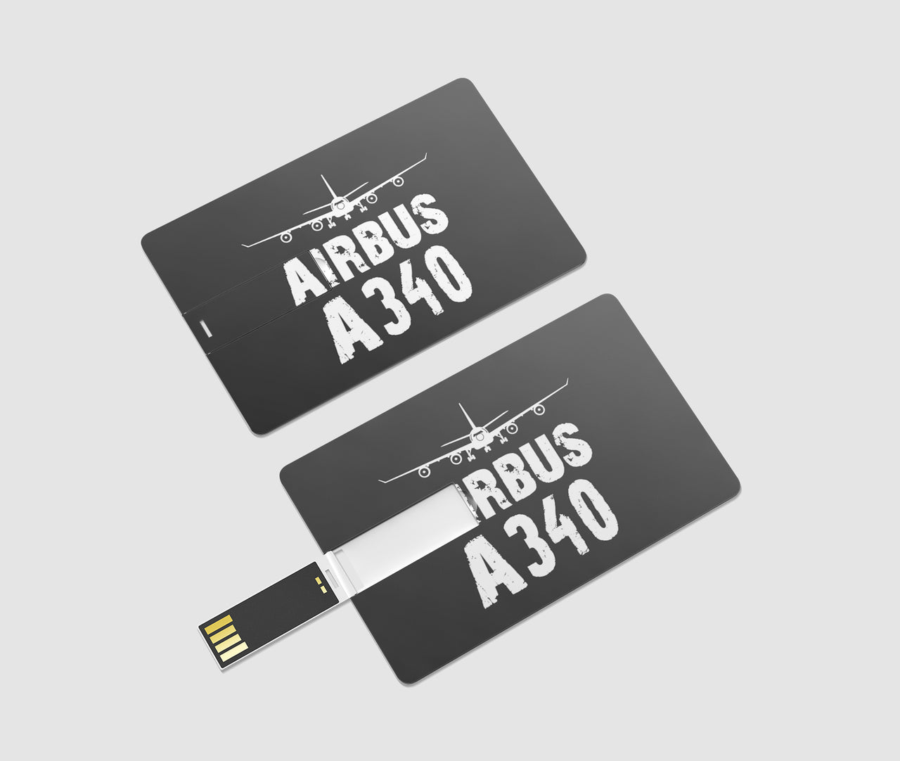Airbus A340 & Plane Designed USB Cards