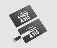 Thumbnail for Airbus A340 & Plane Designed USB Cards
