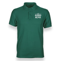 Thumbnail for Airbus A340 & Plane Designed Polo T-Shirts