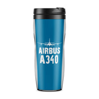 Thumbnail for Airbus A340 & Plane Designed Travel Mugs