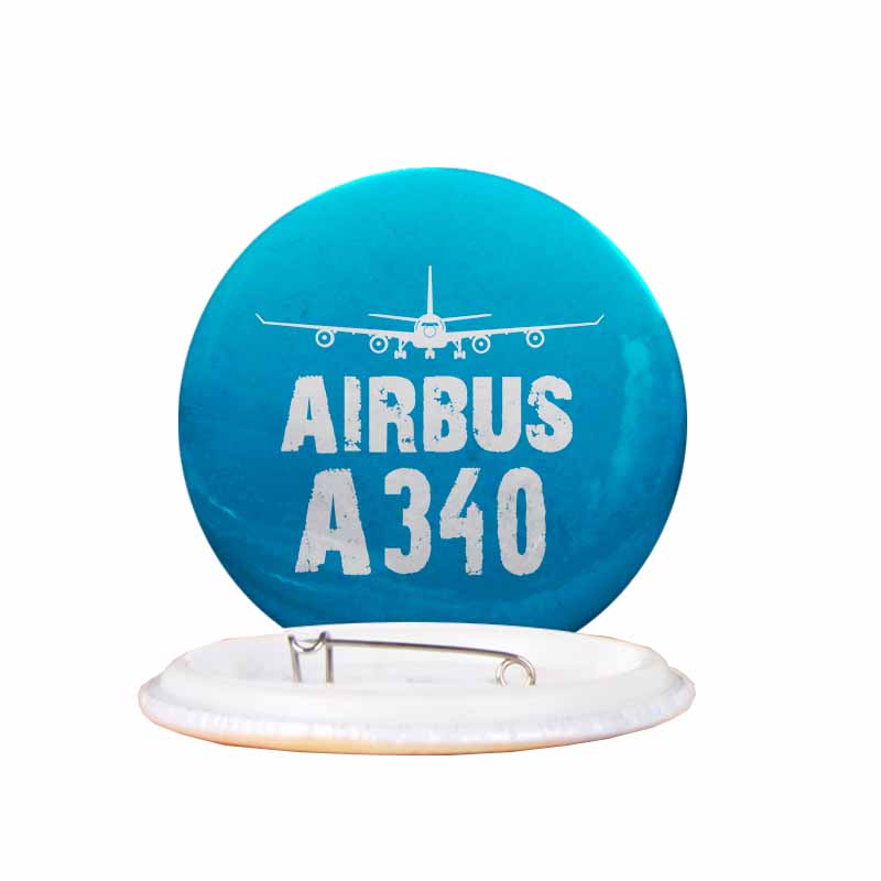 Airbus A340 & Plane Designed Pins