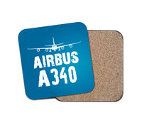 Thumbnail for Airbus A340 & Plane Designed Coasters