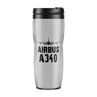 Thumbnail for Airbus A340 & Plane Designed Travel Mugs