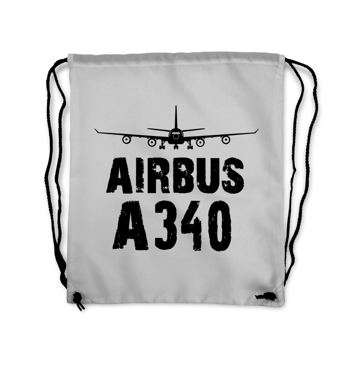 Airbus A340 & Plane Designed Drawstring Bags