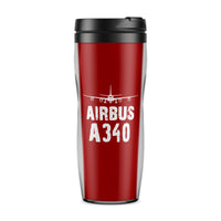 Thumbnail for Airbus A340 & Plane Designed Travel Mugs