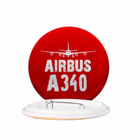 Thumbnail for Airbus A340 & Plane Designed Pins
