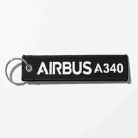 Thumbnail for Airbus A340 & Text Designed Key Chains