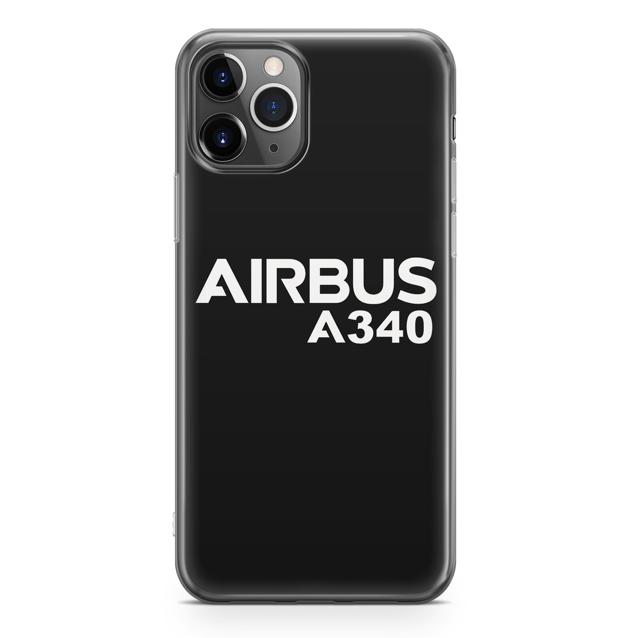 Airbus A340 & Text Designed iPhone Cases