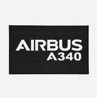 Thumbnail for Airbus A340 & Text Designed Door Mats