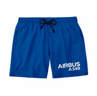 Thumbnail for Airbus A340 & Text Designed Swim Trunks & Shorts