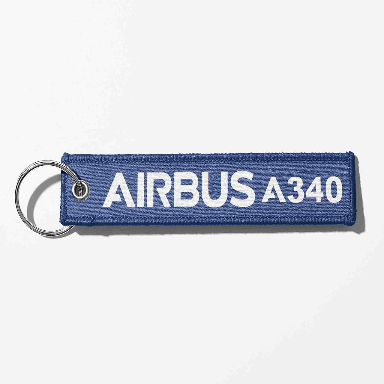 Airbus A340 & Text Designed Key Chains