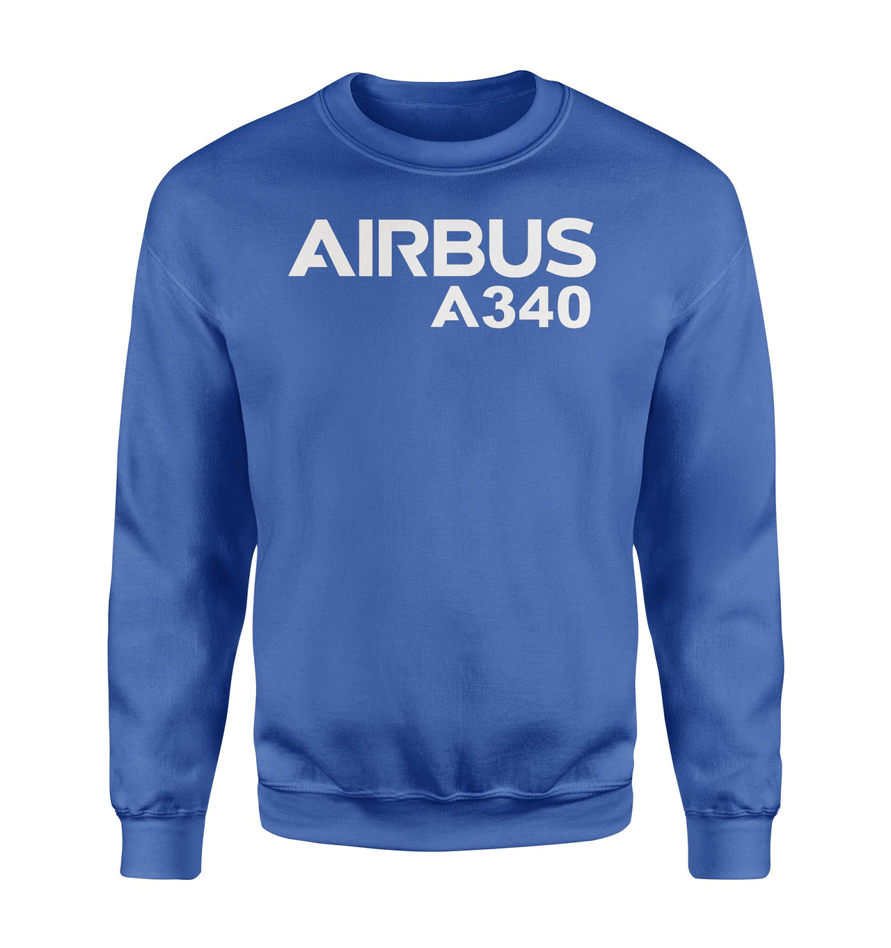 Airbus A340 & Text Designed Sweatshirts