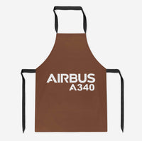 Thumbnail for Airbus A340 & Text Designed Kitchen Aprons