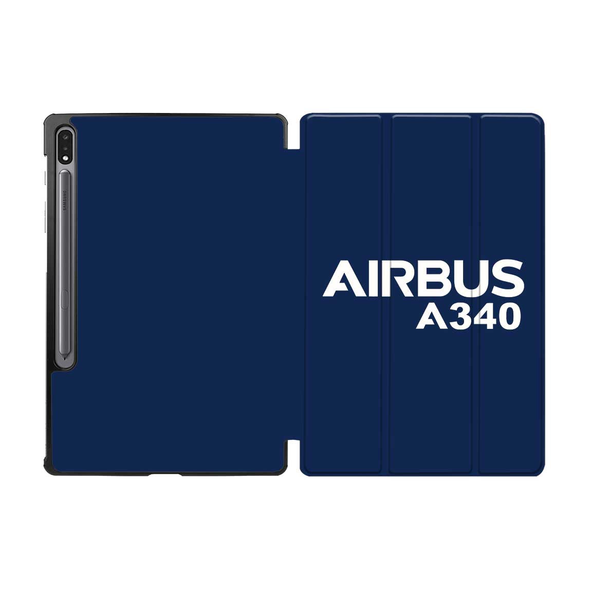 Airbus A340 & Text Designed Samsung Tablet Cases