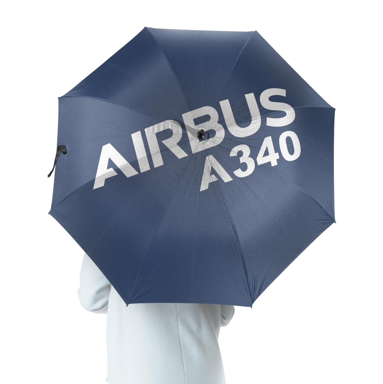 Airbus A340 & Text Designed Umbrella