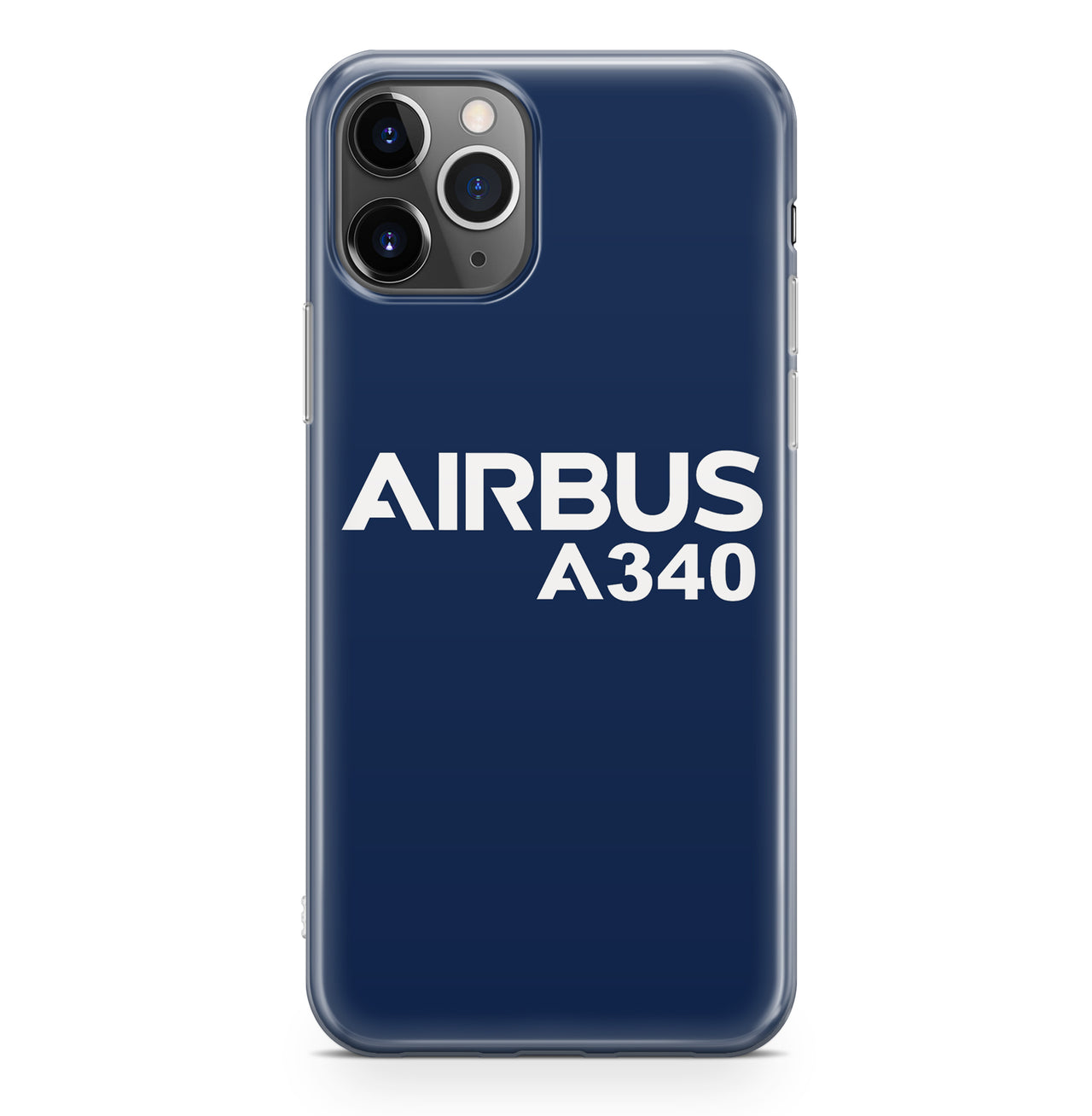 Airbus A340 & Text Designed iPhone Cases