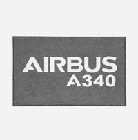 Thumbnail for Airbus A340 & Text Designed Door Mats