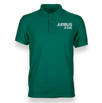 Thumbnail for Airbus A340 & Text Designed Polo T-Shirts