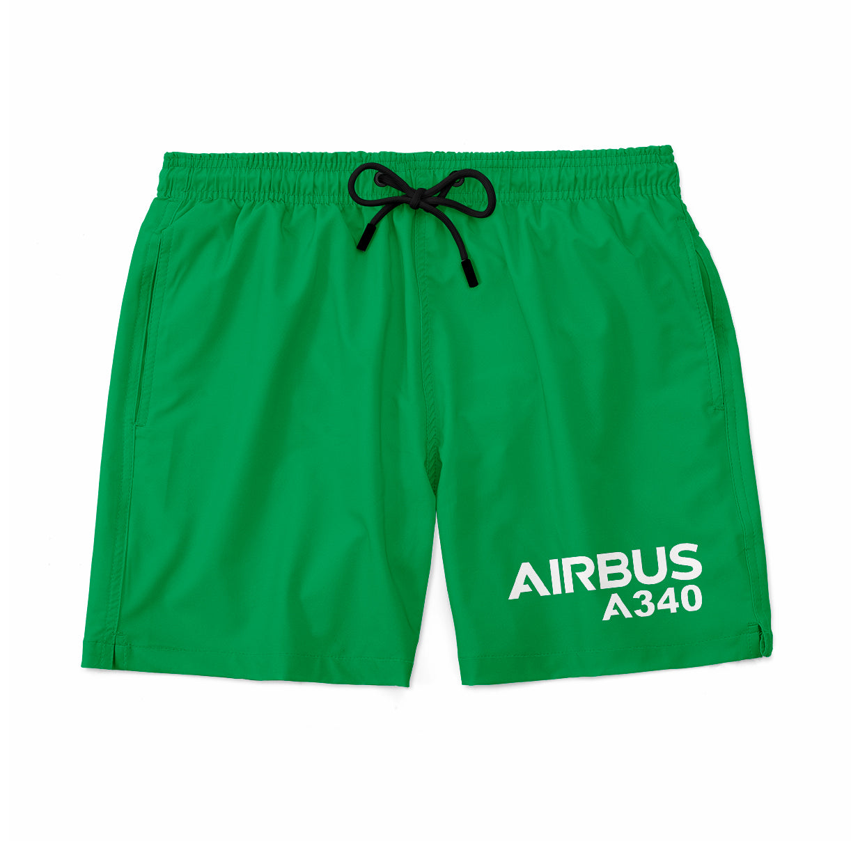 Airbus A340 & Text Designed Swim Trunks & Shorts