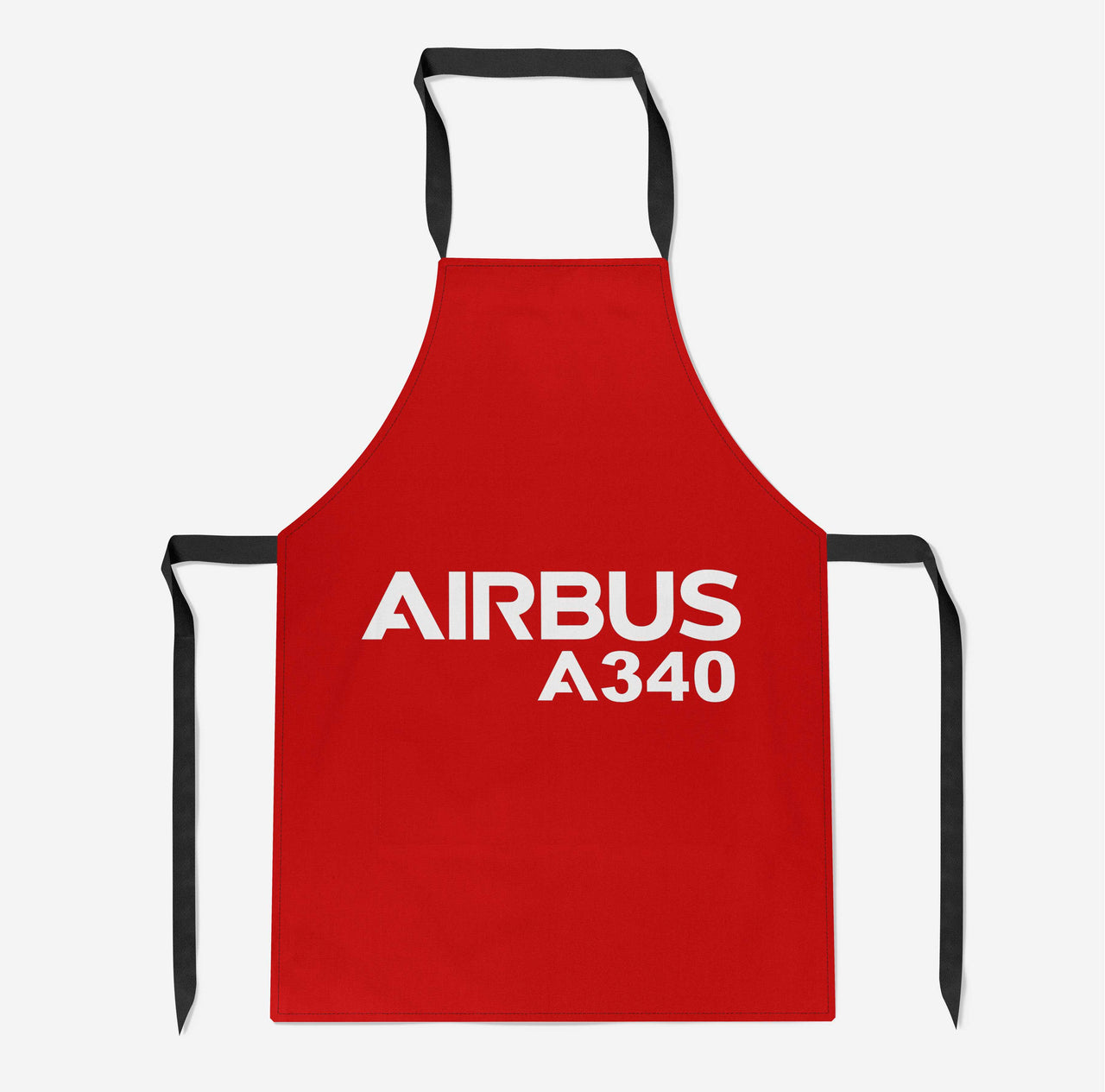 Airbus A340 & Text Designed Kitchen Aprons