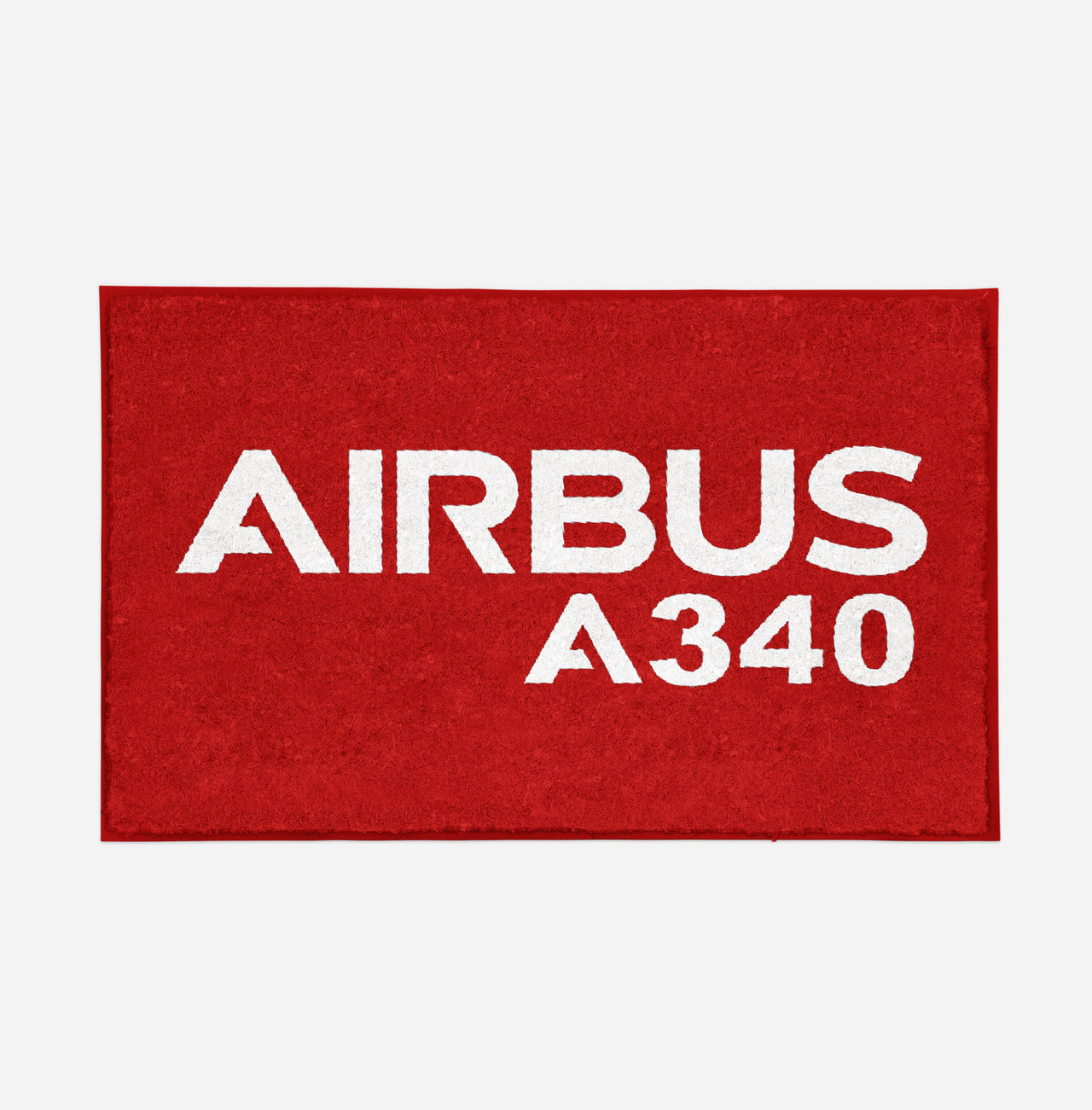 Airbus A340 & Text Designed Door Mats