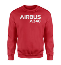 Thumbnail for Airbus A340 & Text Designed Sweatshirts