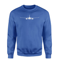 Thumbnail for Airbus A350 Silhouette Designed Sweatshirts