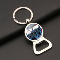 Thumbnail for Airbus A350 Cockpit Designed Bottle Opener Key Chains