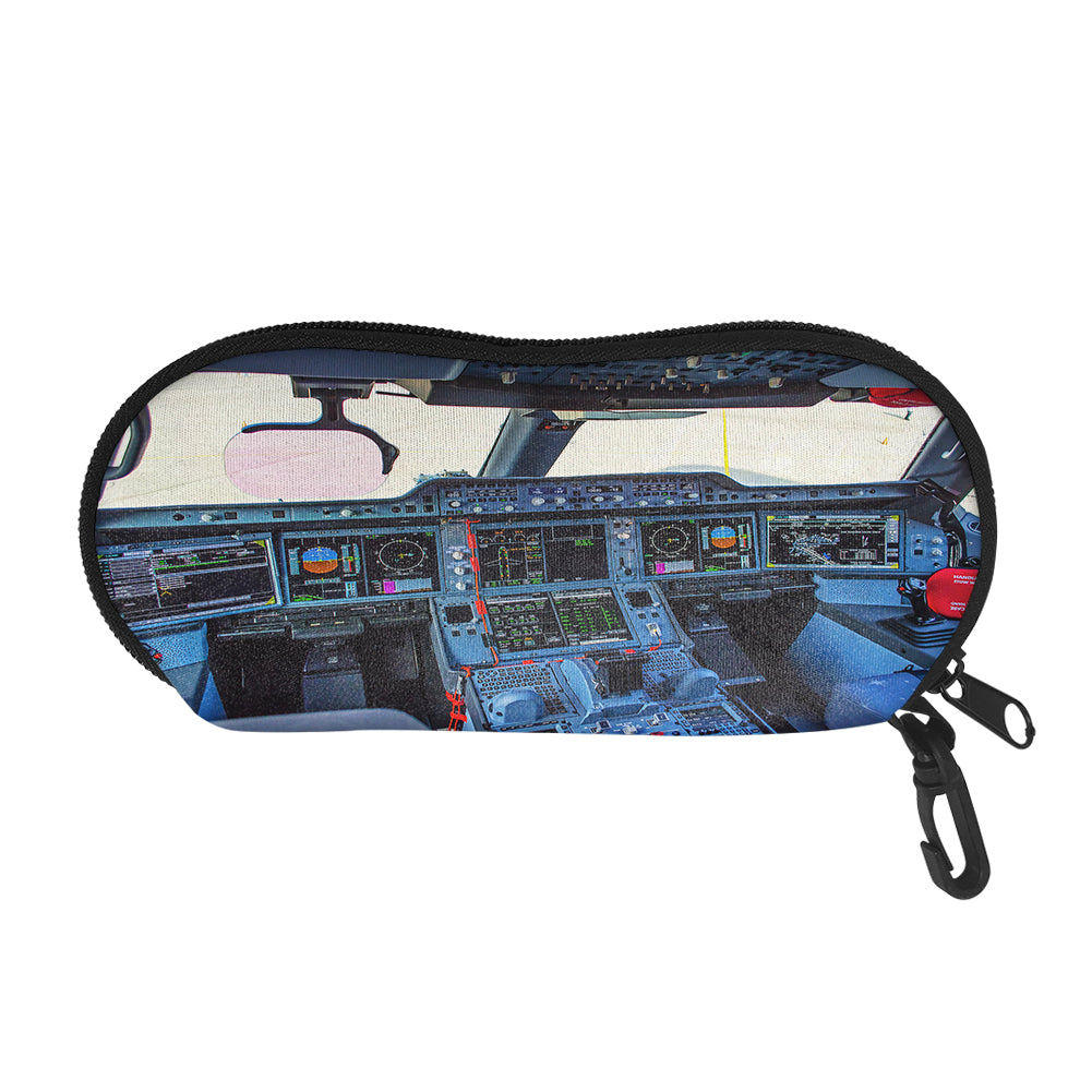 Airbus A350 Cockpit Designed Glasses Bag