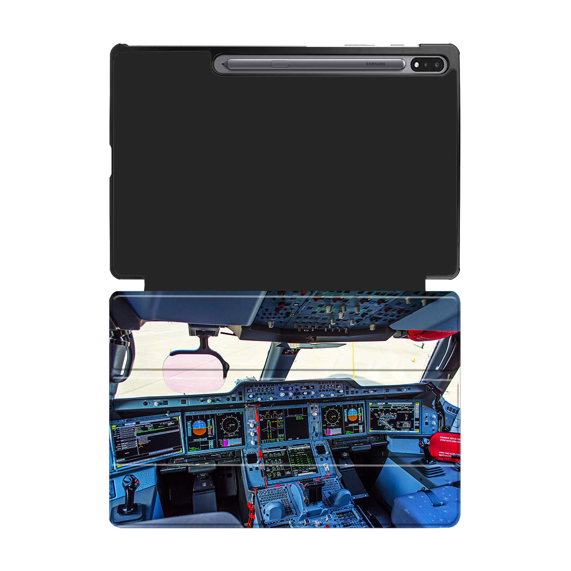Airbus A350 Cockpit Designed Samsung Tablet Cases