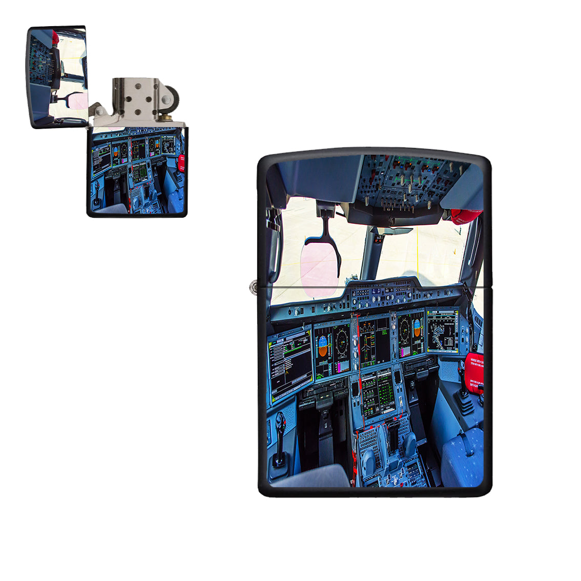 Airbus A350 Cockpit Designed Metal Lighters