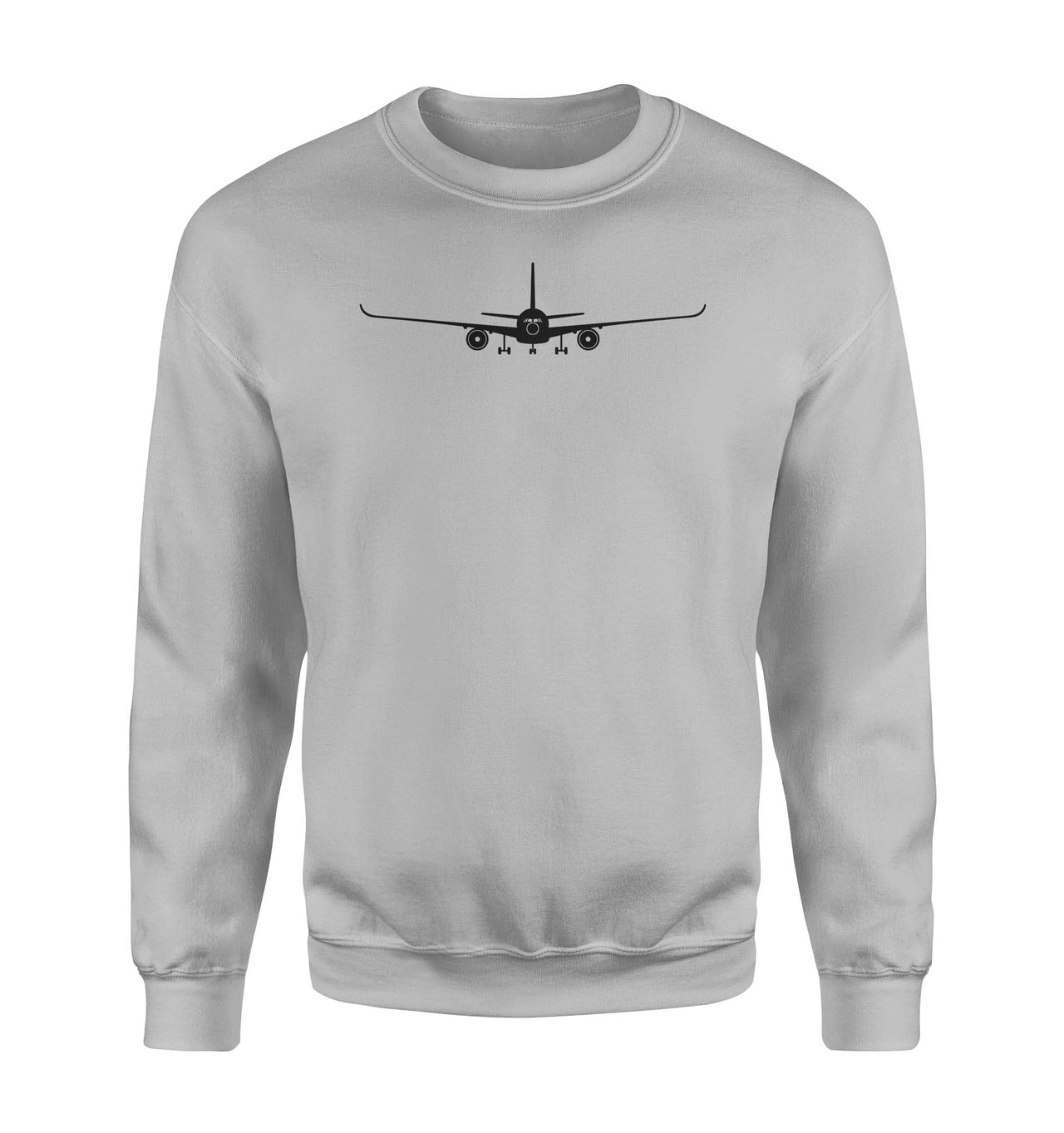 Airbus A350 Silhouette Designed Sweatshirts