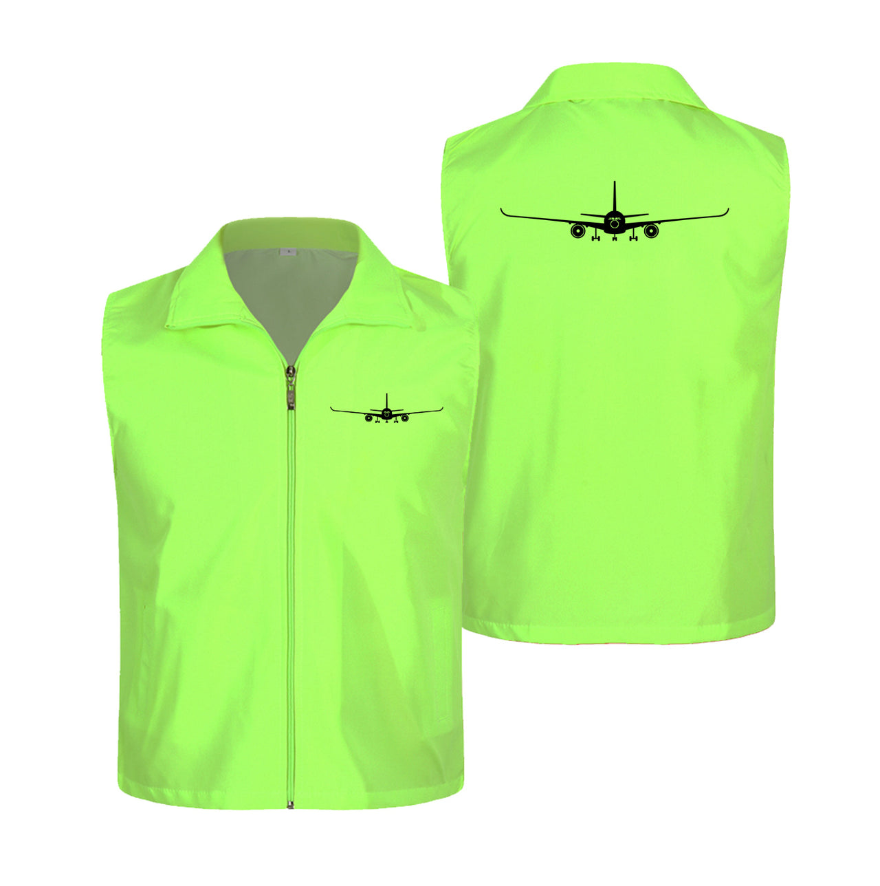 Airbus A350 Silhouette Designed Thin Style Vests