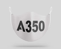 Thumbnail for Airbus A350 Text Designed Face Masks