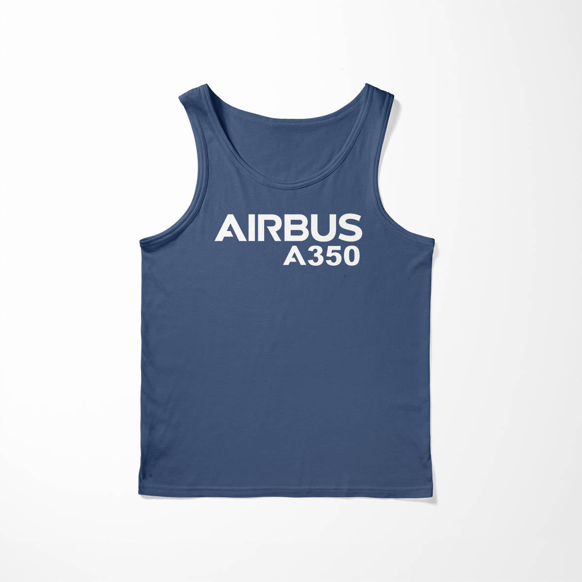 Airbus A350 & Text Designed Tank Tops