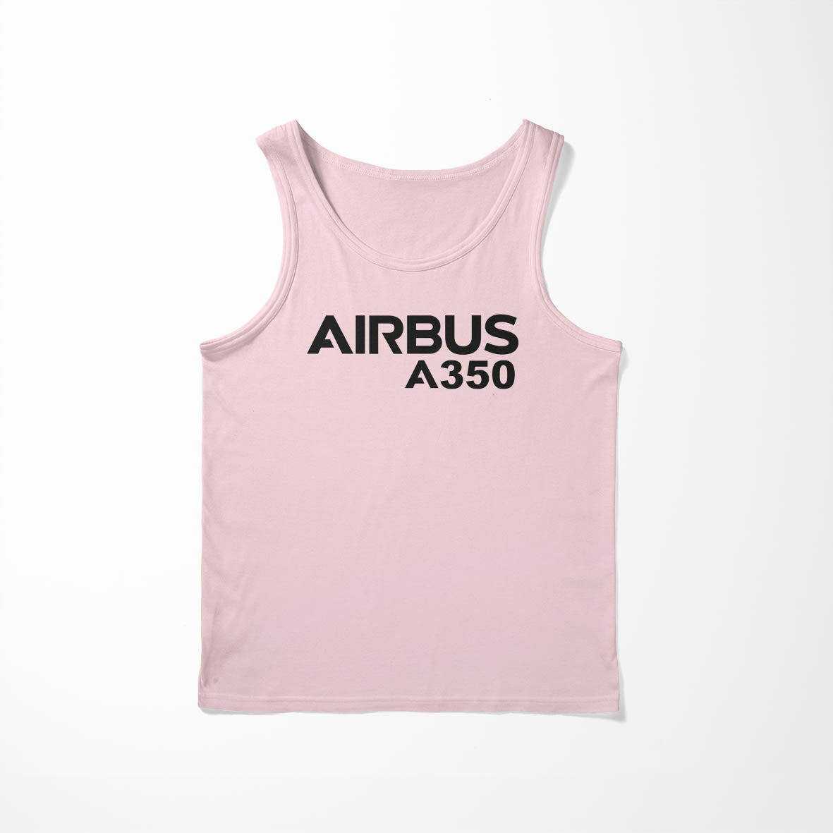 Airbus A350 & Text Designed Tank Tops