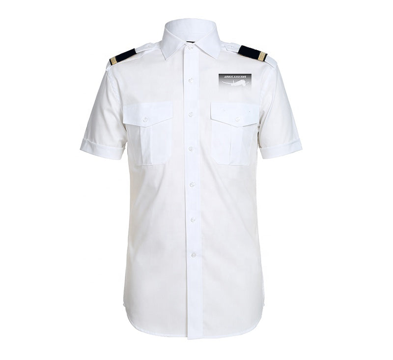 Airbus A350XWB & Dots Designed Pilot Shirts