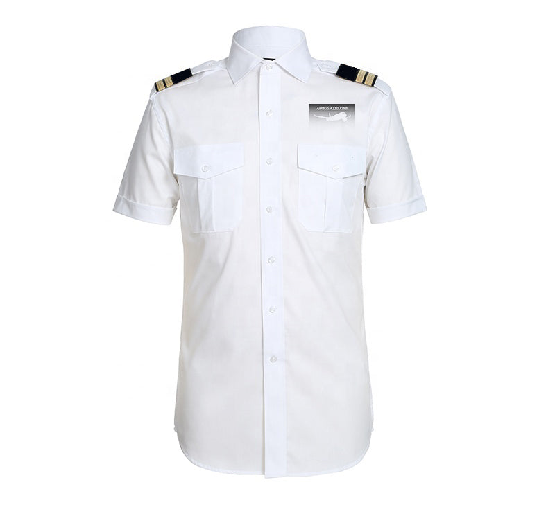 Airbus A350XWB & Dots Designed Pilot Shirts